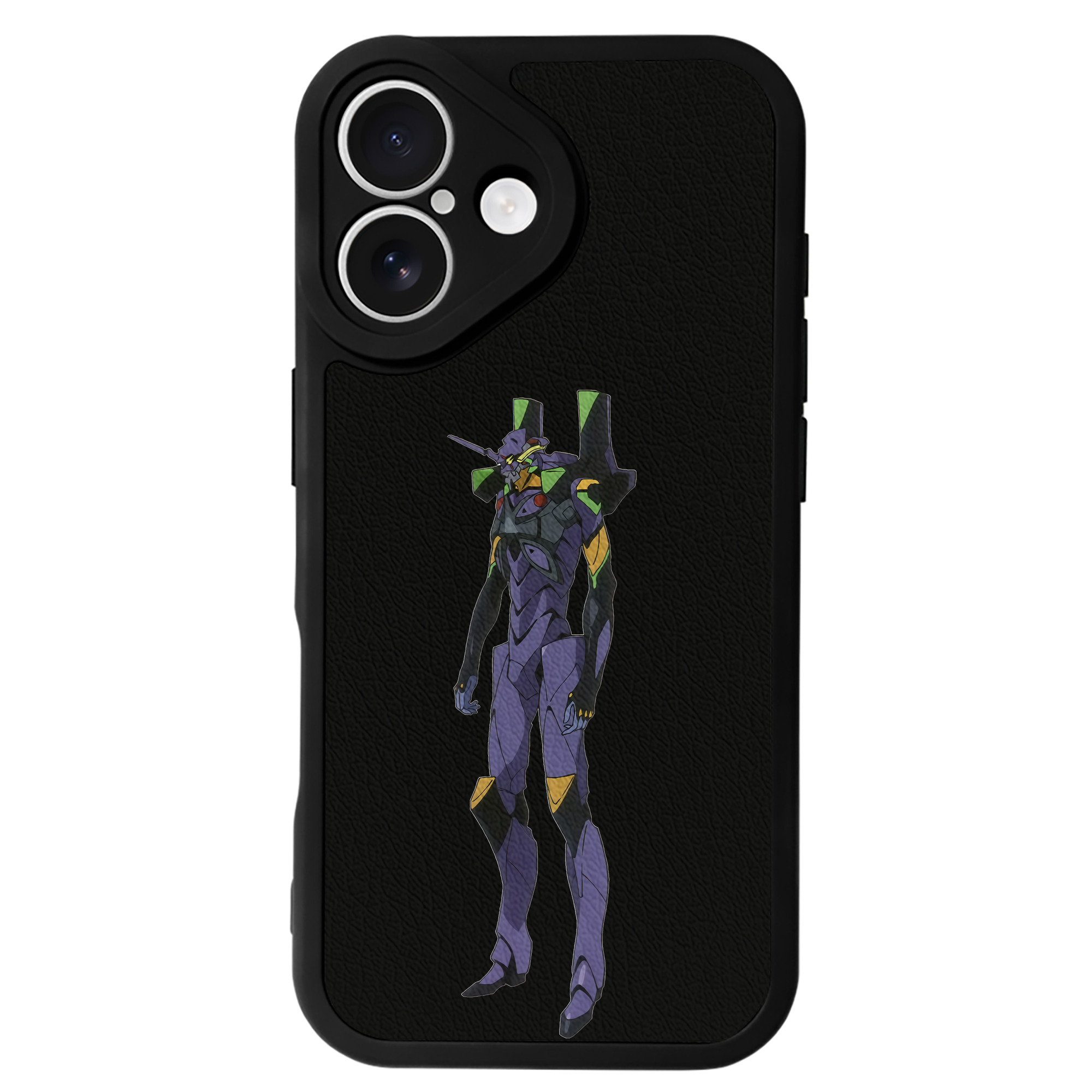 （画像用） EVA 新世紀エヴァンゲリオン 【iPhone 16シリーズ対応】シリコンスマホケース（レザー調） 材質：シリコン